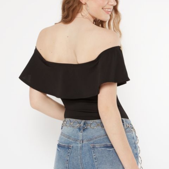 Rue 21 black bodysuit - Picture 2 of 5